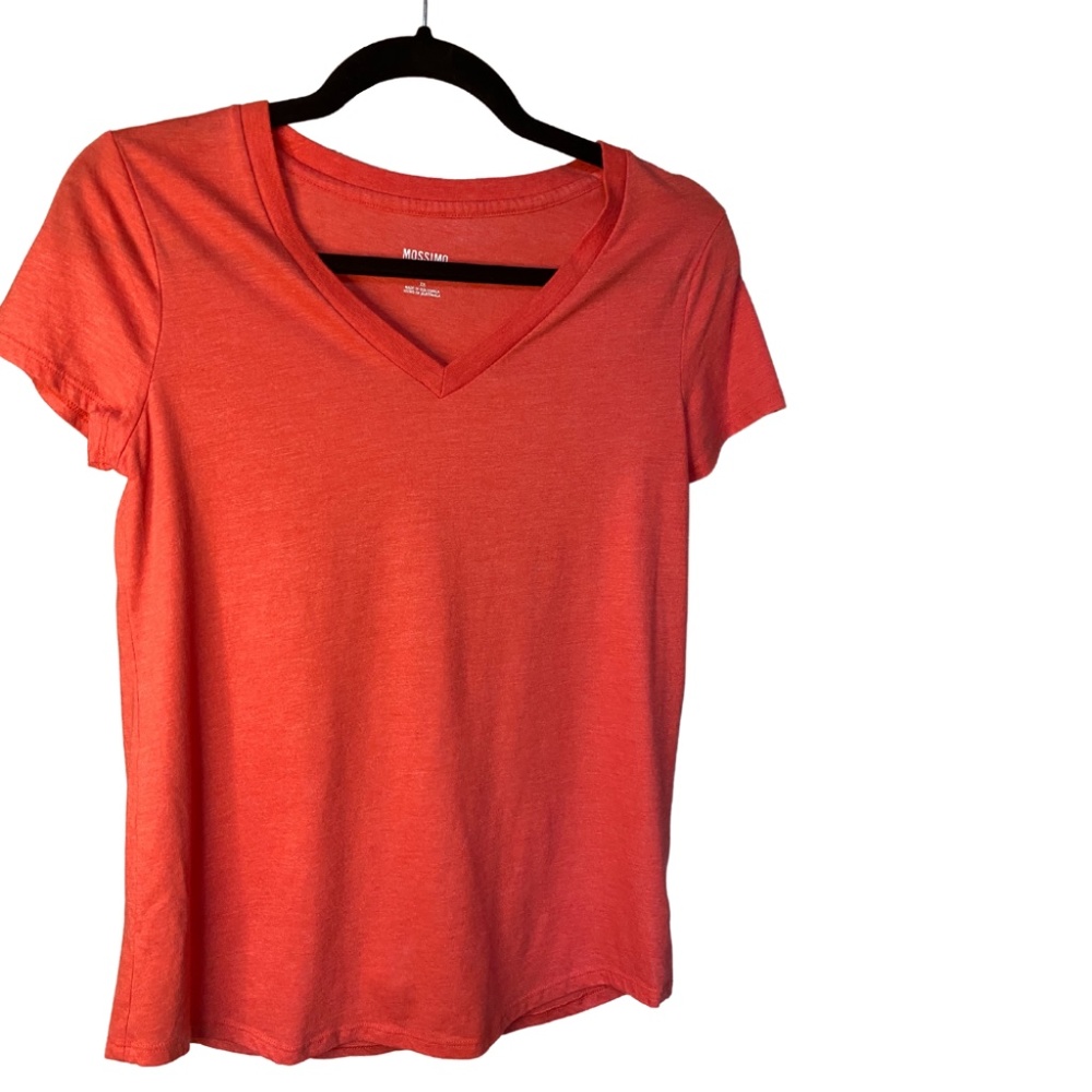 Bright Orange T-Shirt Relaxed Fit Basic